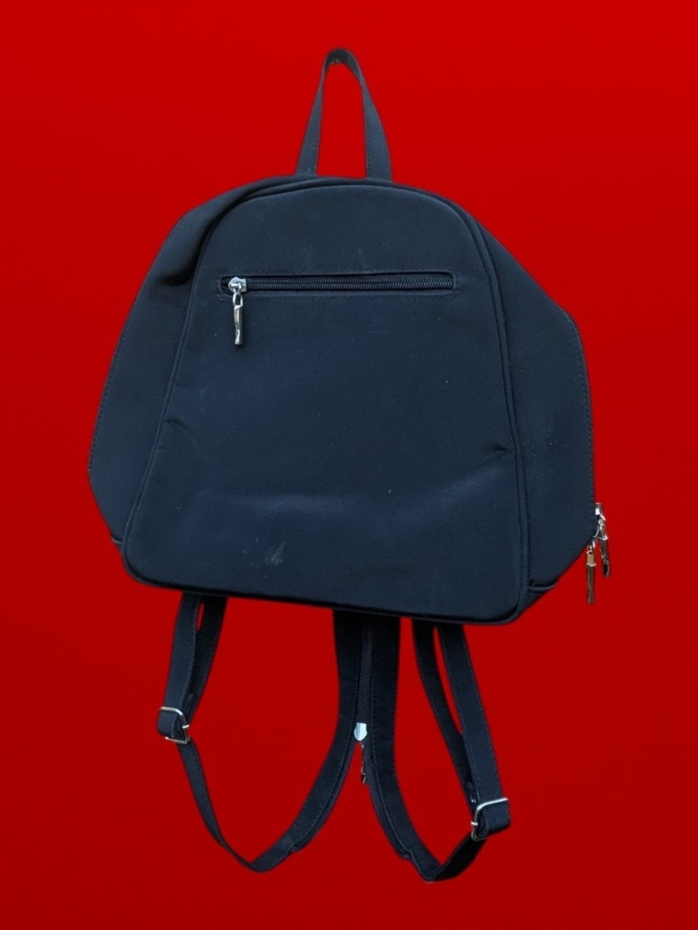 Black Women's Minimalist Backpack